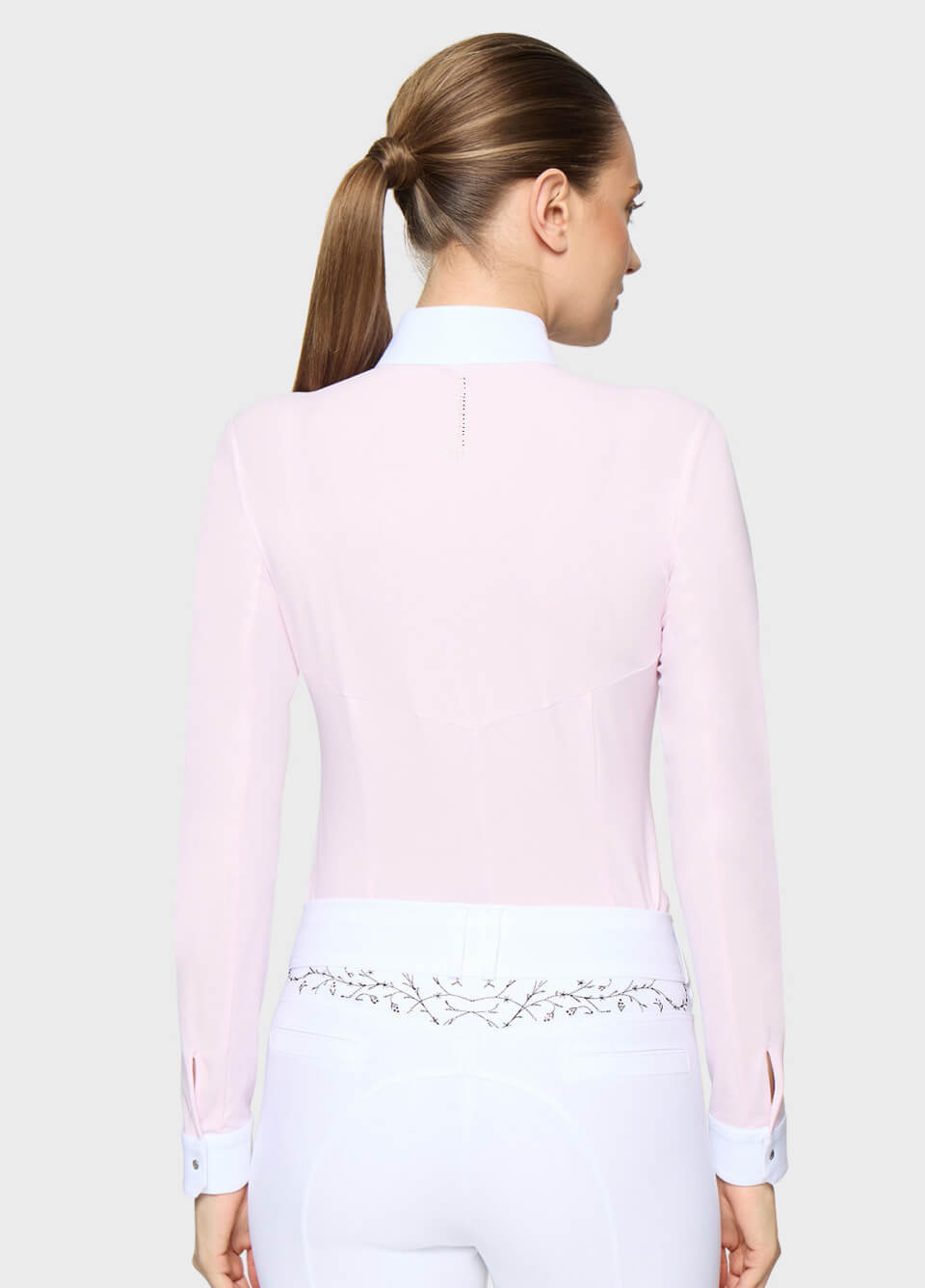 Samshield Lucia Sport L/S Competition Shirt - Cosmic Pink