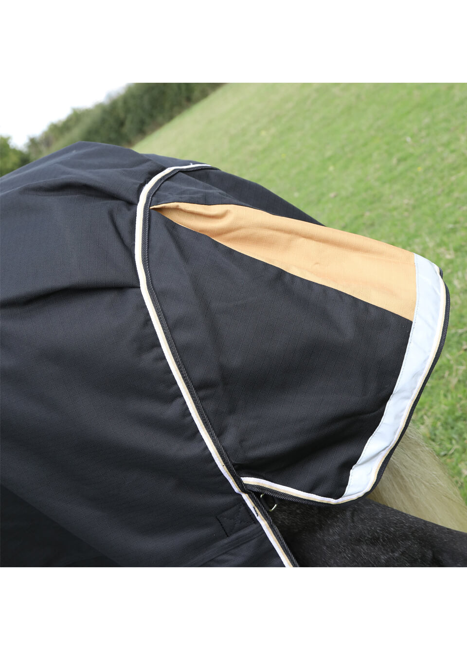 Shires Highlander Plus 200g Turnout Rug - Black