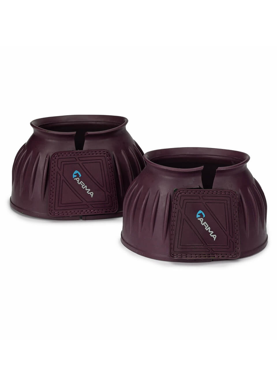Shires ARMA Touch Close Over Reach Boots - Black Cherry