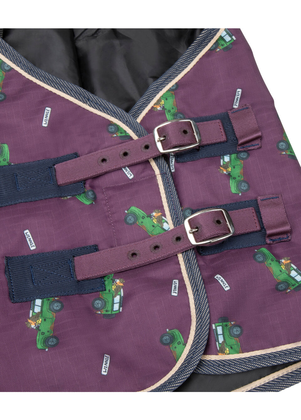 Shires Winnie & Me 100g Turnout Rug - Burgundy