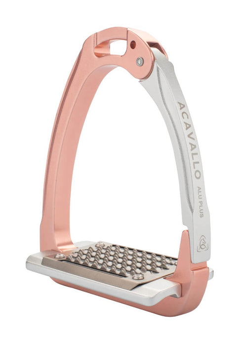 Acavallo Aluplus 2.0 Stirrups - Antique Rose