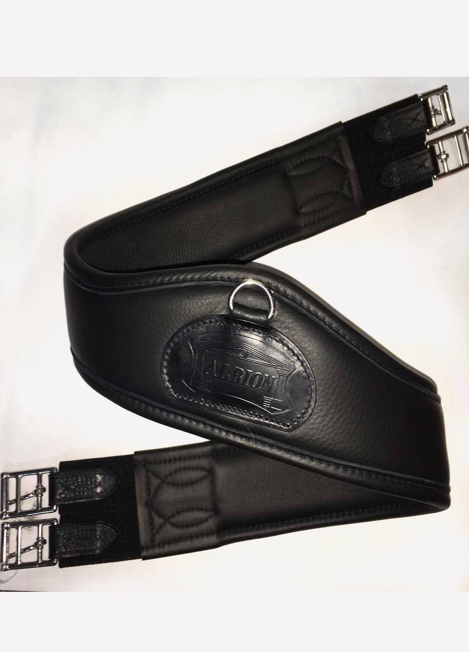 Albion New Long Girth With D-Ring - Black