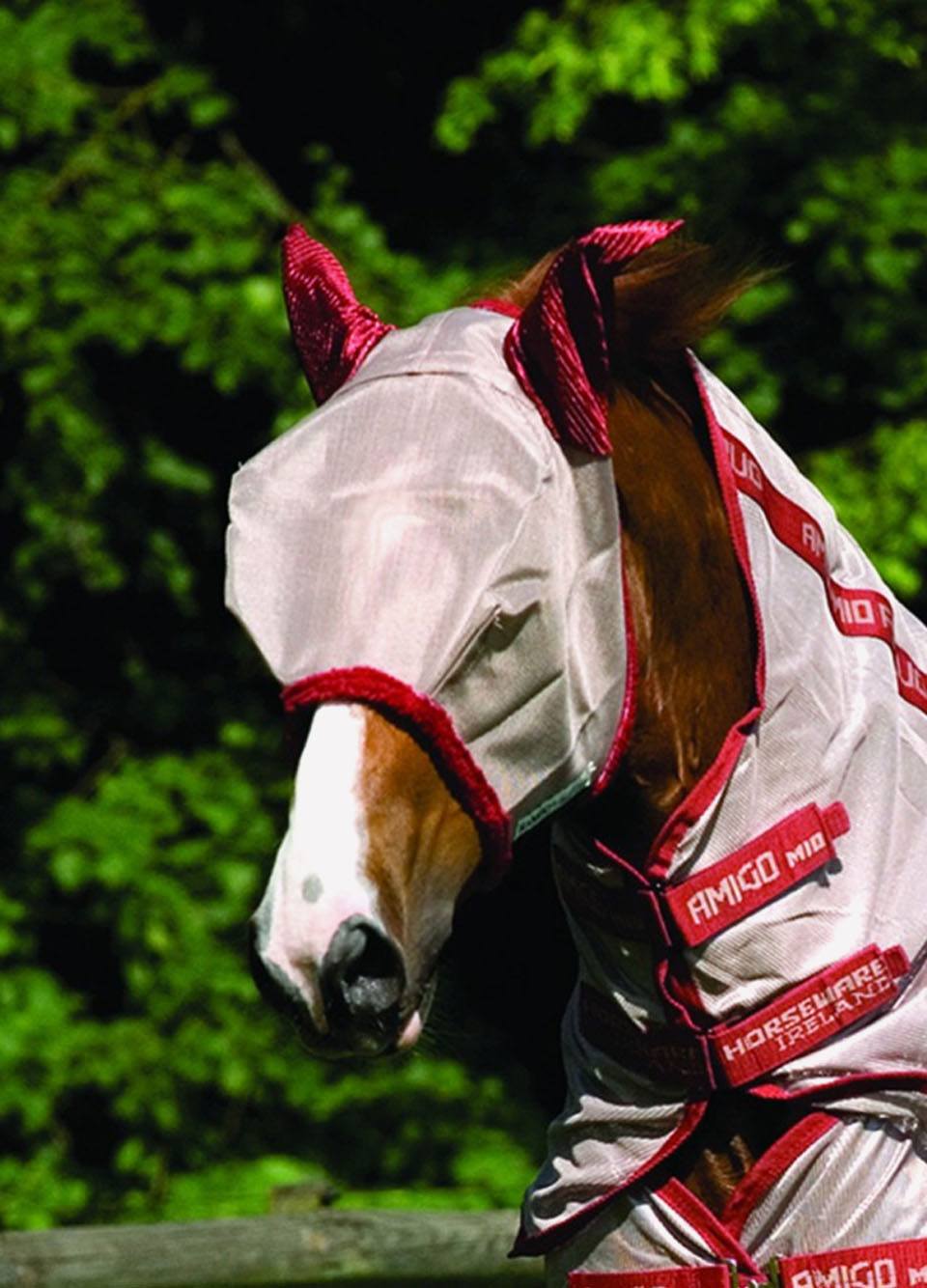 Amigo Fly Mask - Bronze