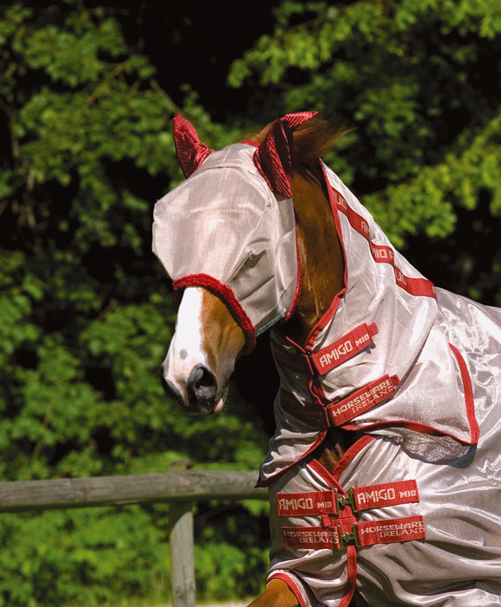 Amigo Fly Mask - Bronze