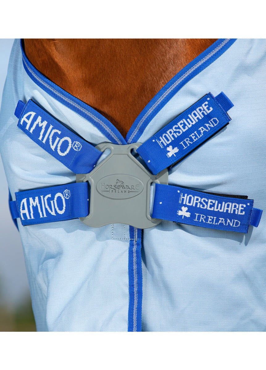 Amigo Pony Ripstop Hoody - Azure