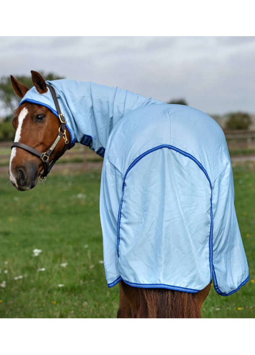 Amigo Pony Ripstop Hoody - Azure