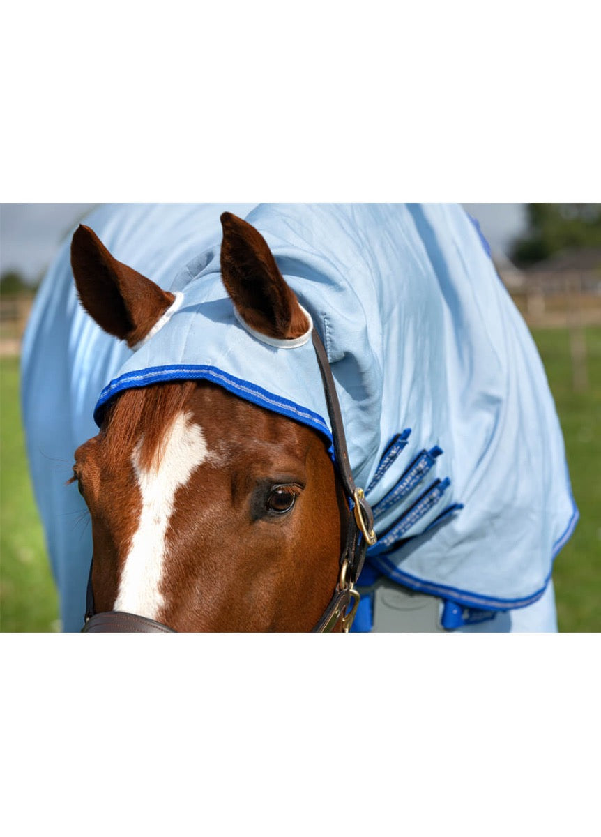 Amigo Pony Ripstop Hoody - Azure