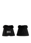 Anky Velvet Fur Bell Boots - Black