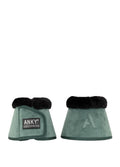 Anky Velvet Fur Bell Boots - Silver Pine