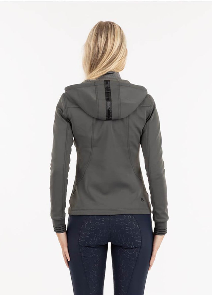 Anky Zipped Hoodie - Dark Shadow