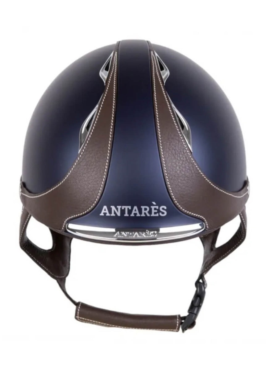 Antares Galaxy Jockey Helmet - Blue/Brown