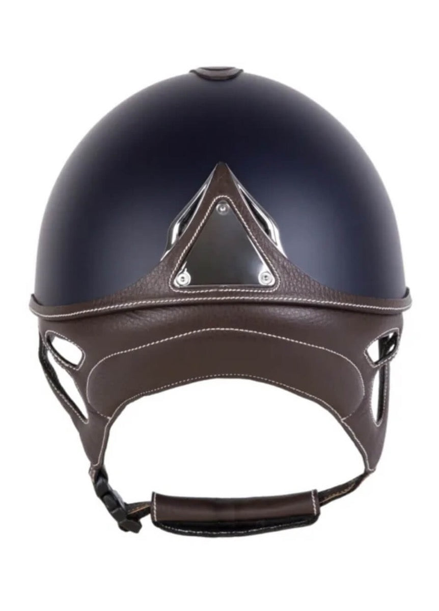 Antares Galaxy Jockey Helmet - Blue/Brown