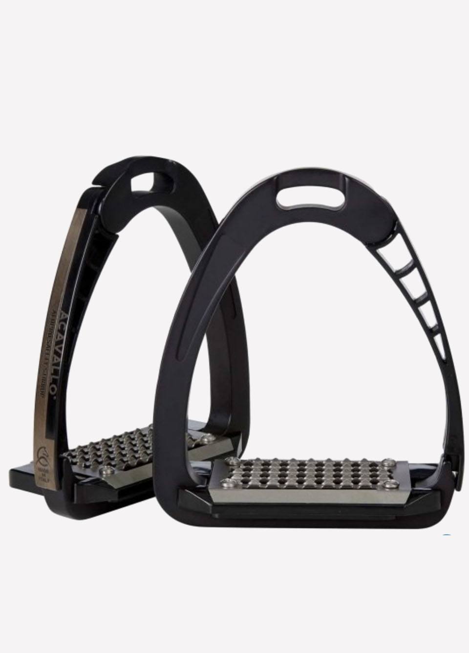 Acavallo Arena AluPro Stirrups - Charcoal