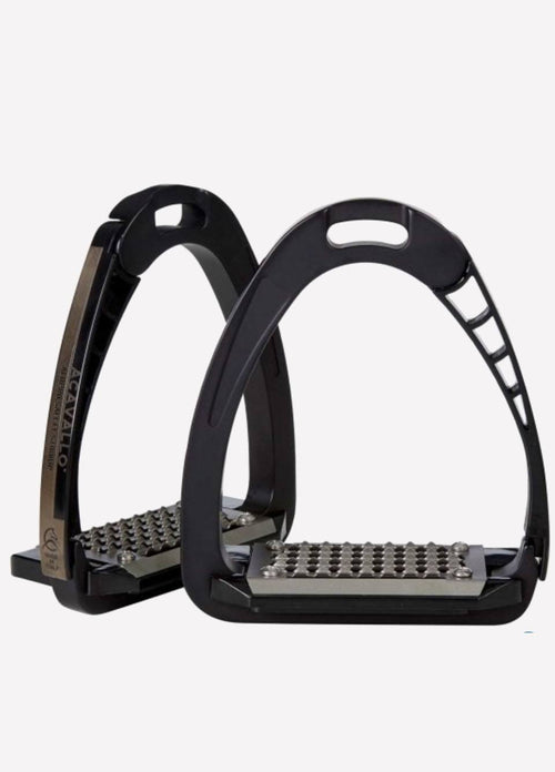 Acavallo Arena AluPro Stirrups - Charcoal