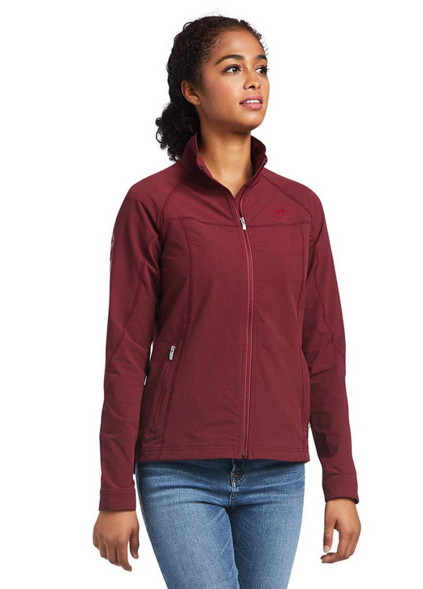 Ariat Agile Softshell Jacket - Zinfandel