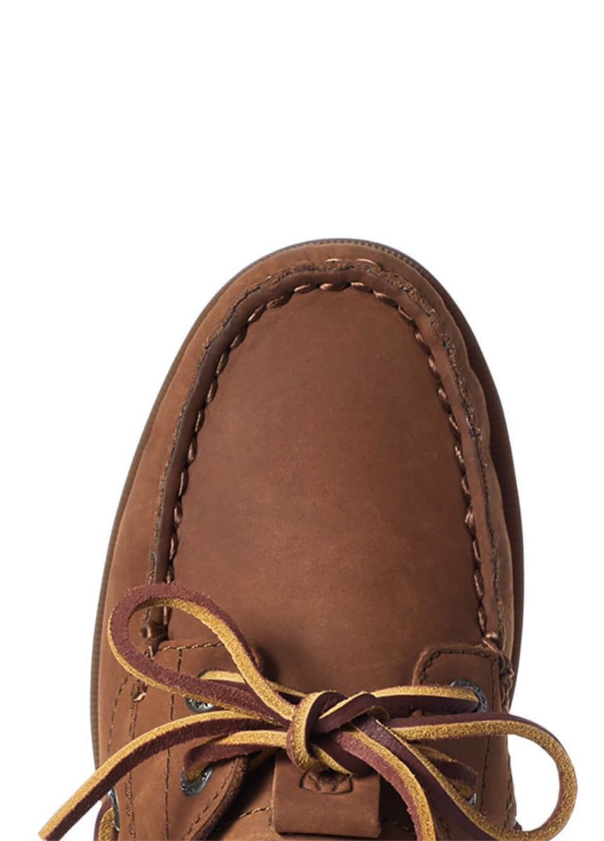 Ariat Antigua Boat Shoe - Walnut