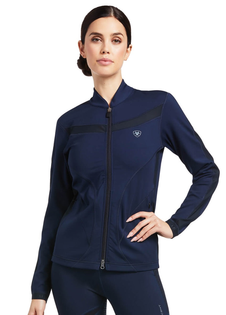 Ariat Ascent Full Zip Sweatshirt - Navy
