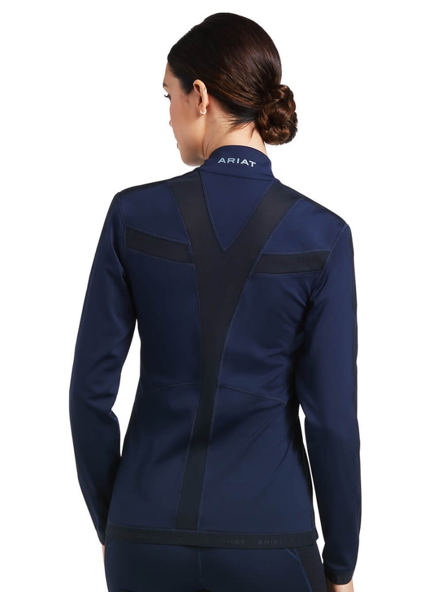 Ariat Ascent Full Zip Sweatshirt - Navy