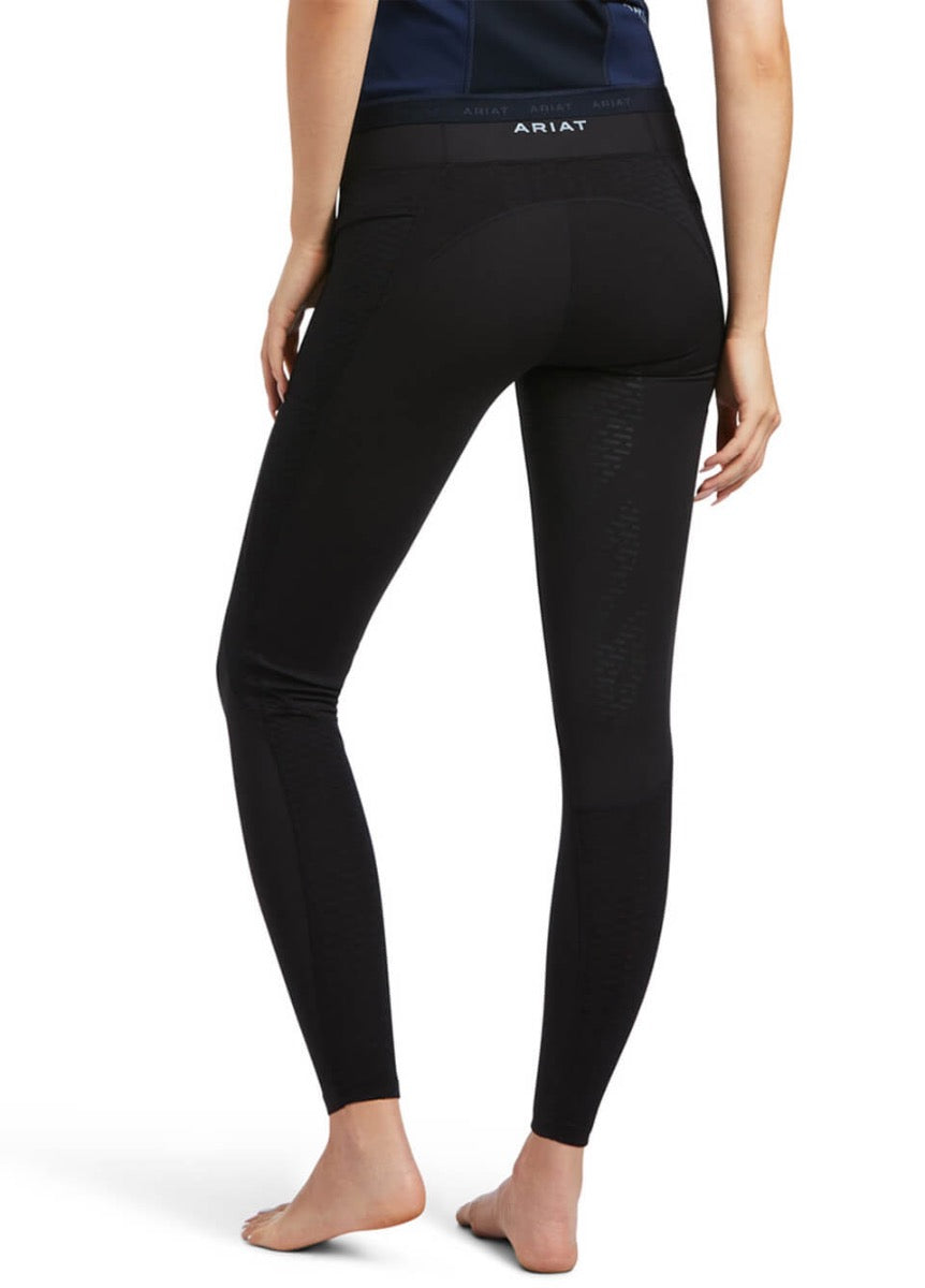 Ariat Ascent Half Grip Tights - Black