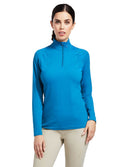 Ariat Auburn 1/4 Zip Baselayer - Saxony Blue