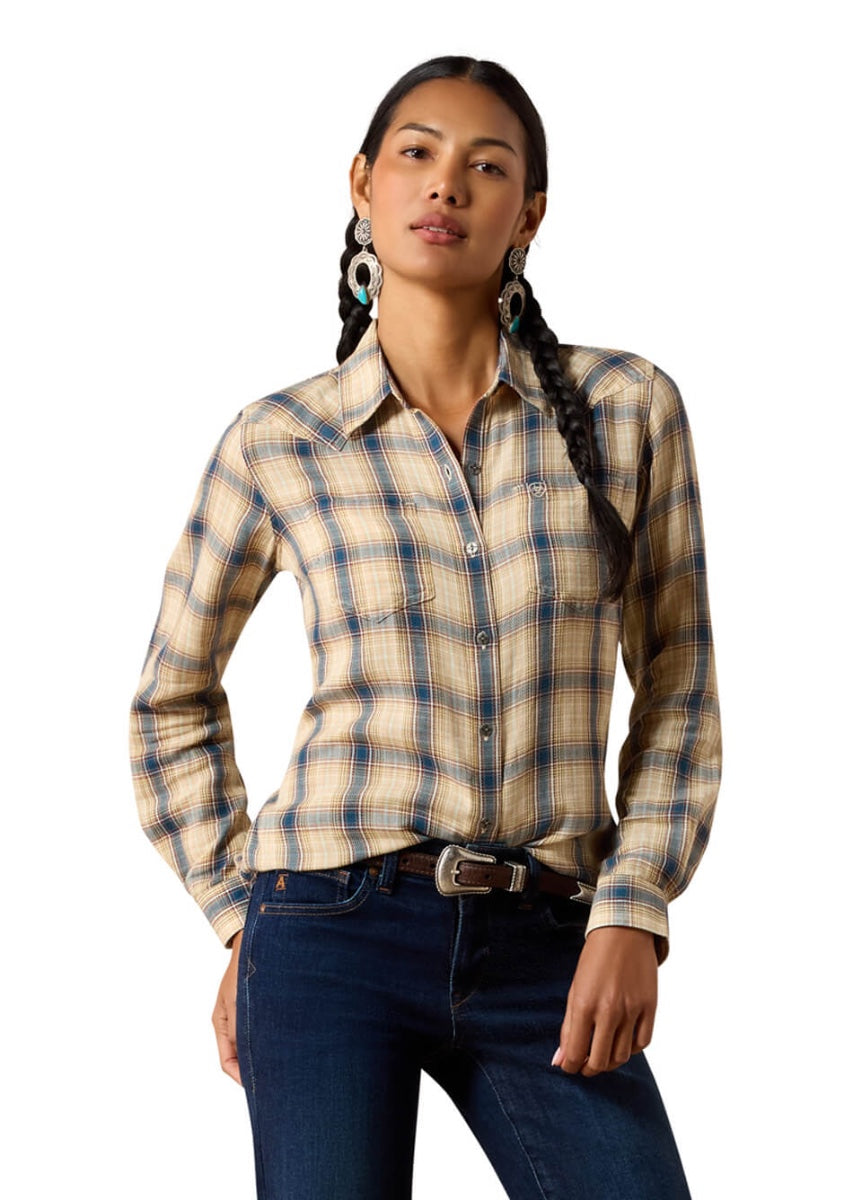 Ariat Billie Jean LS Shirt - Horizon Plaid