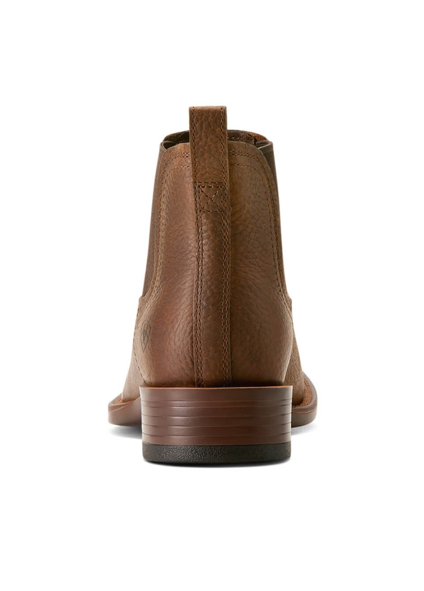 Ariat Booker Ultra Chelsea Boots - Brown Oil Rowdy