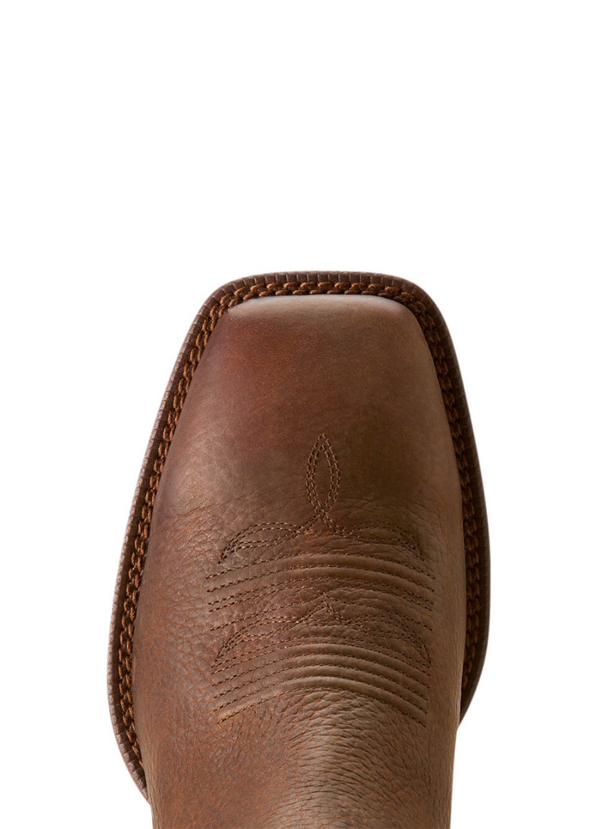 Ariat Booker Ultra Chelsea Boots - Brown Oil Rowdy