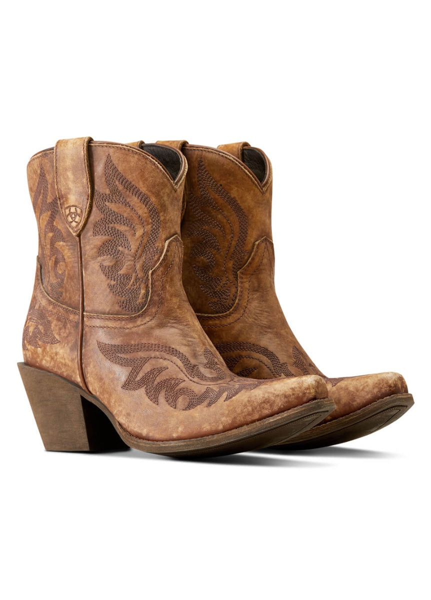 Ariat Chandler X-Toe Western Boot - Distressed Brown