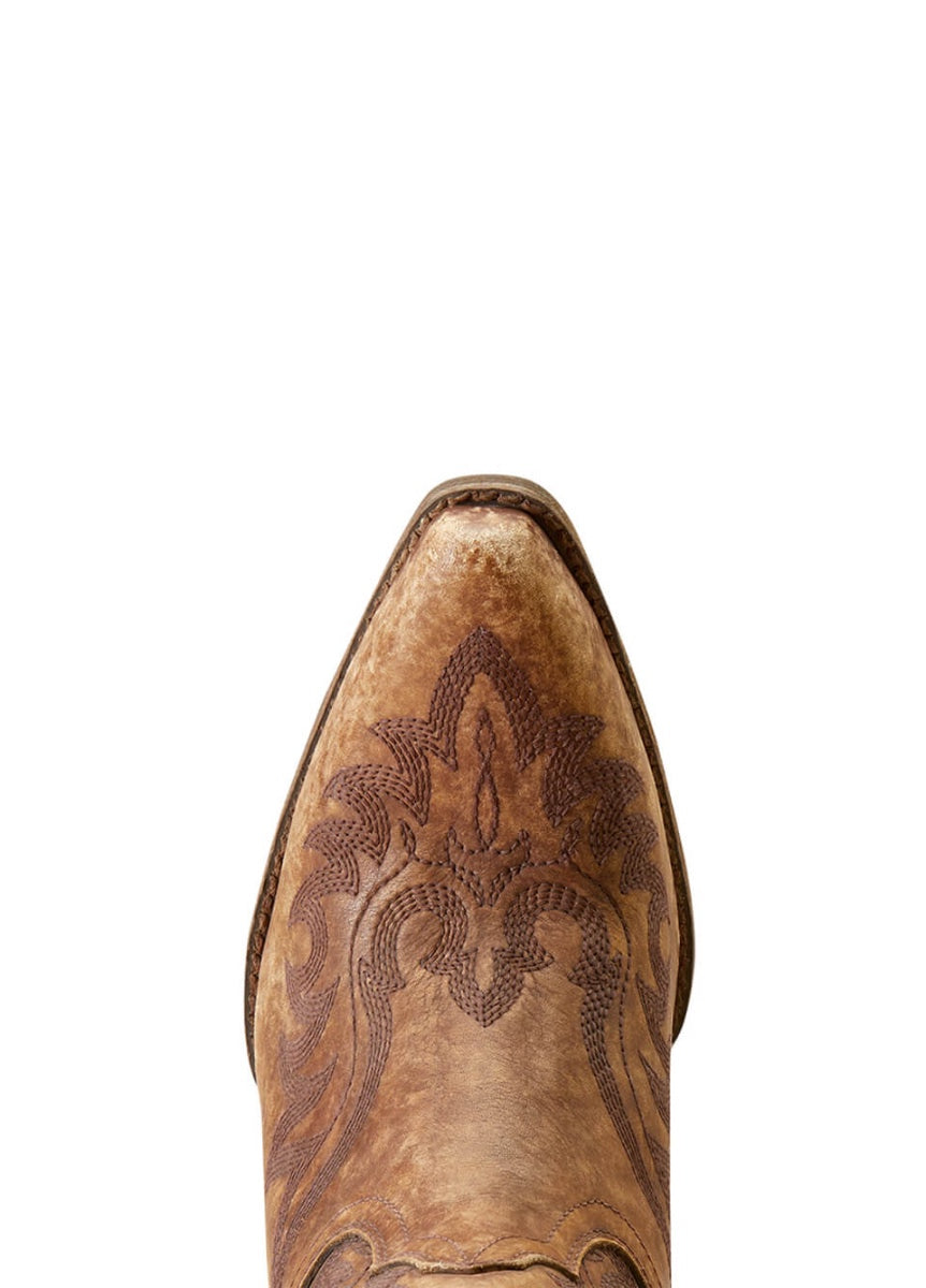 Ariat Chandler X-Toe Western Boot - Distressed Brown