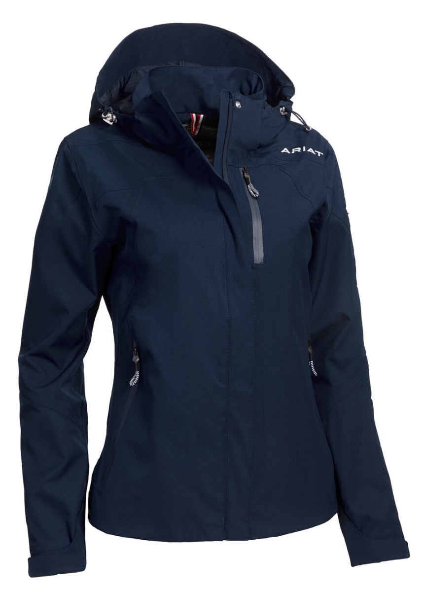 Ariat Womens Coastal Waterproof Jacket - Navy