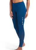 Ariat EOS Full Seat Tights - Blue Opal Print