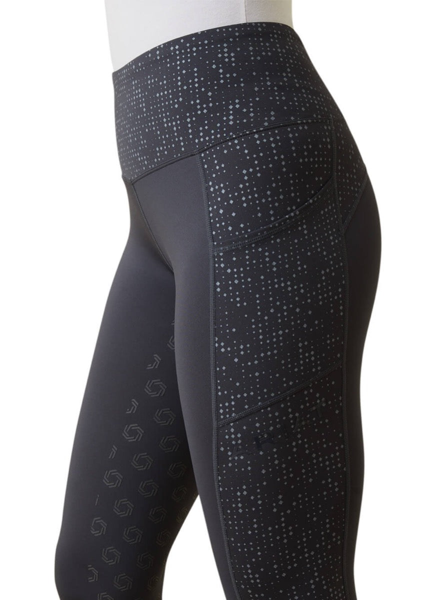 Ariat EOS Lumina Full Seat Tights - Ebony