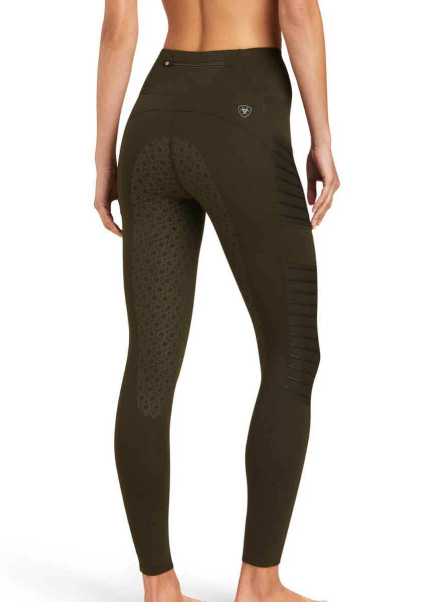 Ariat EOS Moto Full Seat Tights - Forest Mist