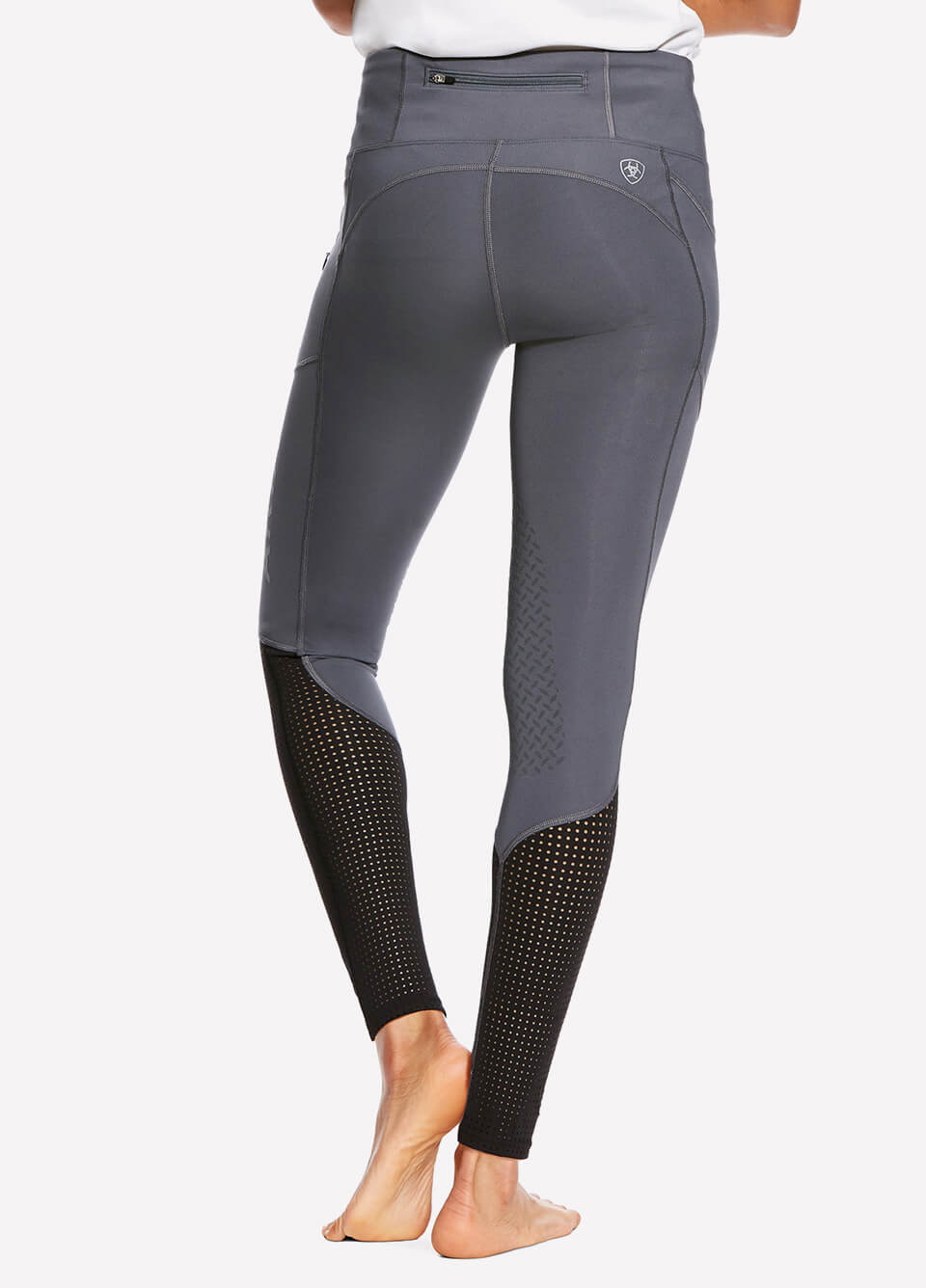 Ariat Womens EOS KP Riding Tights - Grey