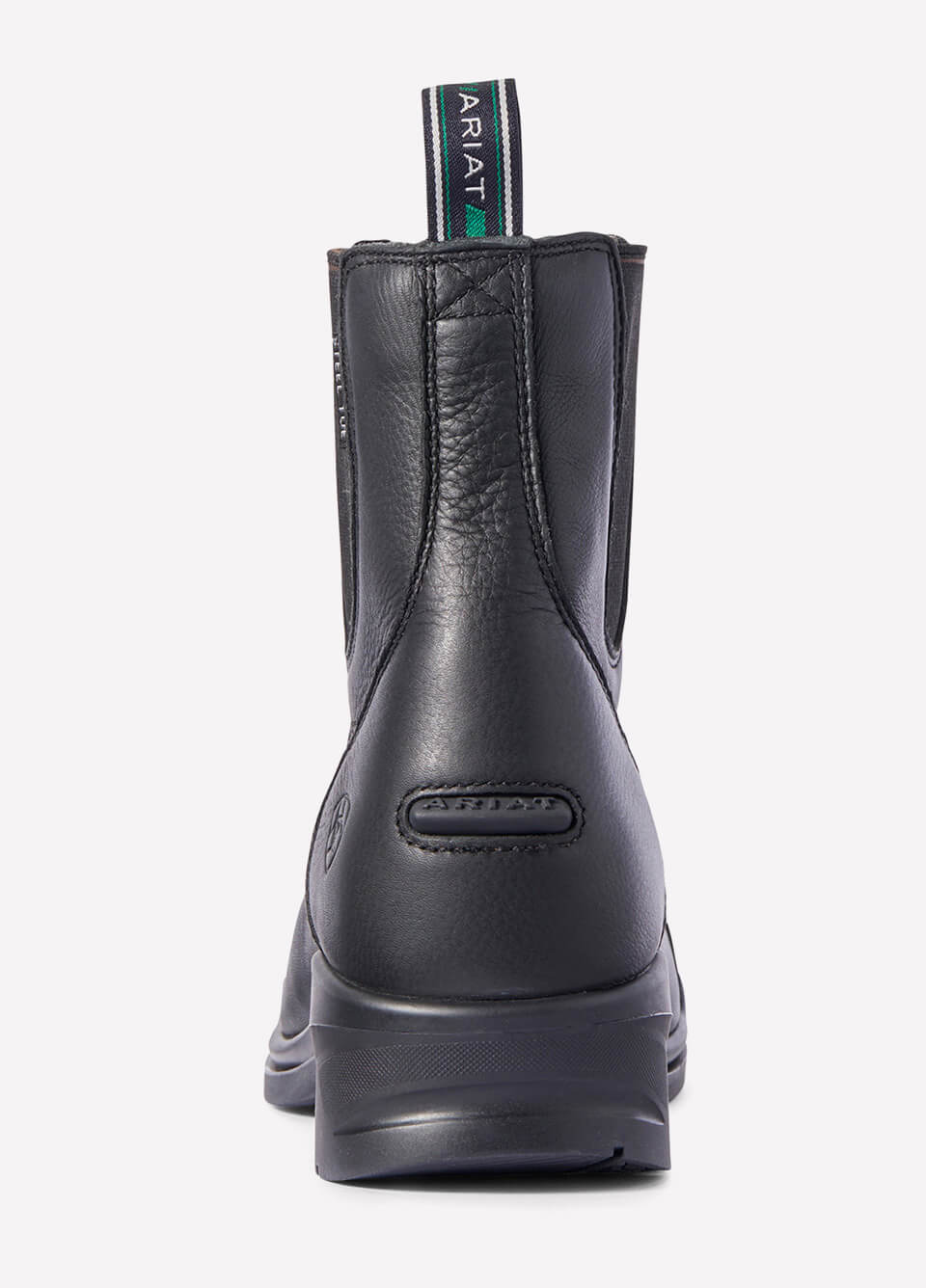 Ariat Womens Heritage lV Steel Toe Zip Paddock Boots - Black