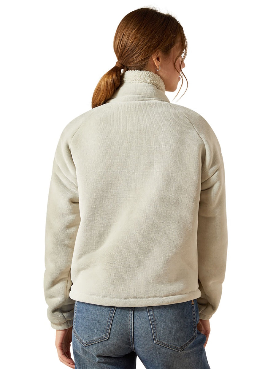 Ariat Lafayette Full Zip Fleece - Pelican
