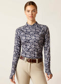 Ariat Lowell 2.0 1/4 Zip Baselayer - Block Flower