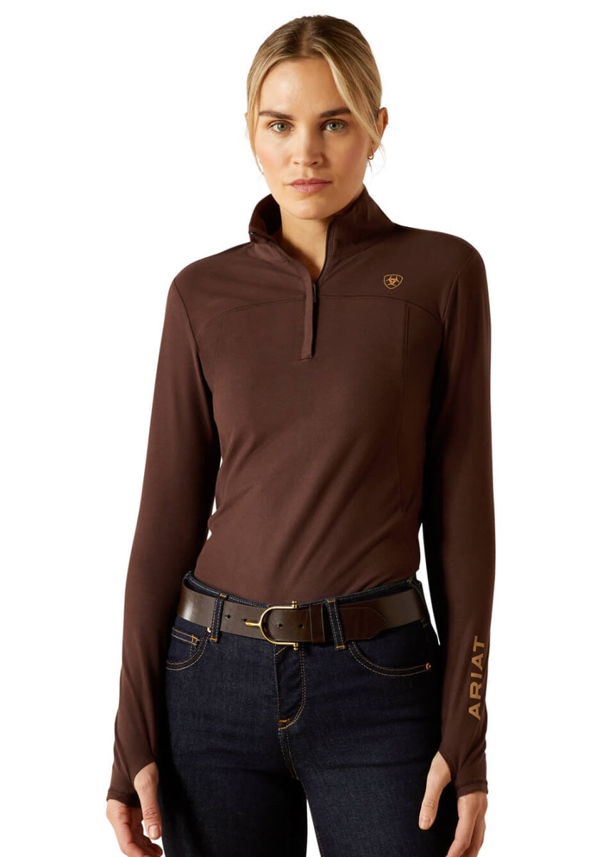Ariat Lowell 3.0 1/4 Zip Baselayer - Java