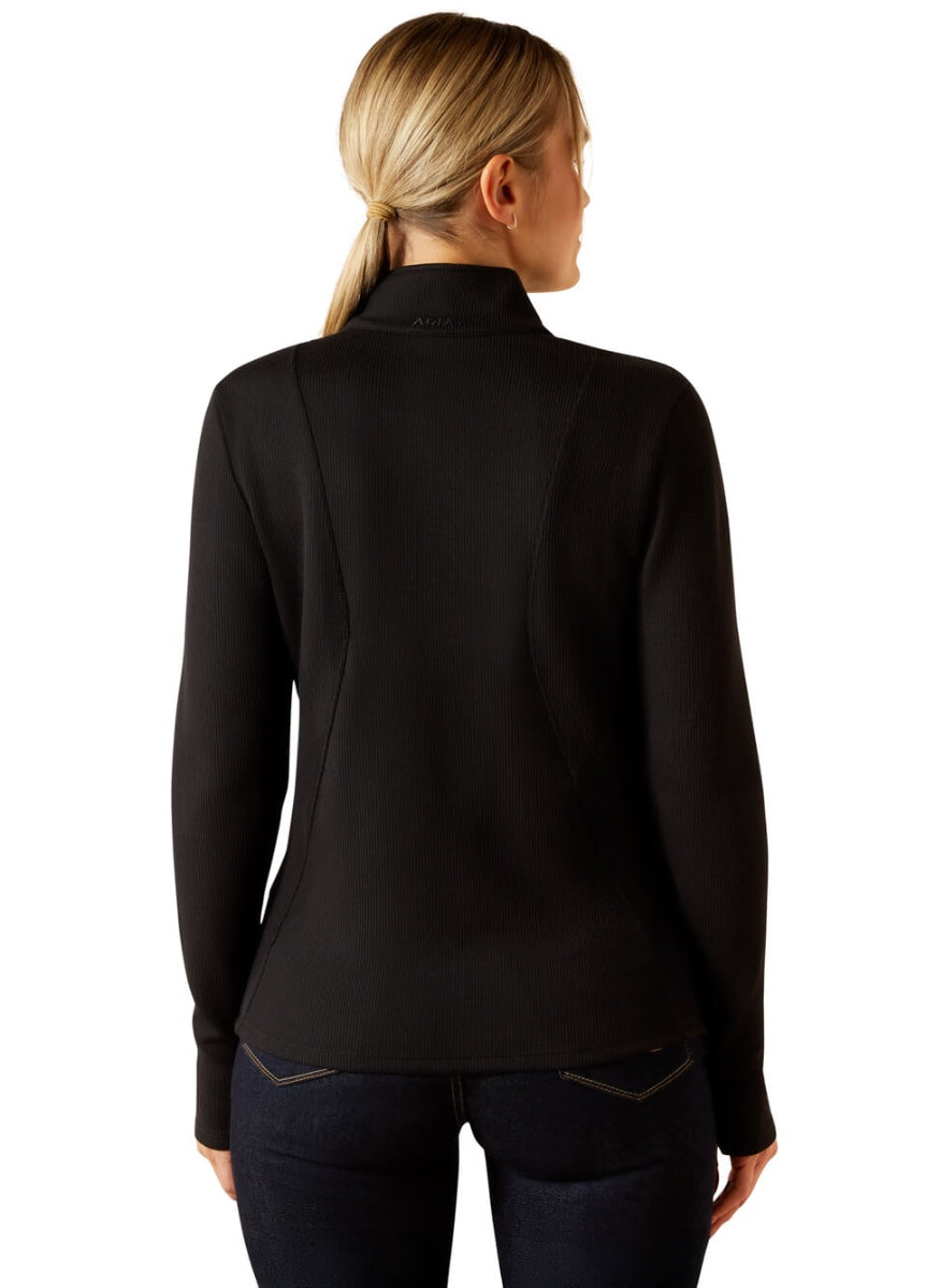 Ariat Lucent 1/4 Zip Baselayer - Black