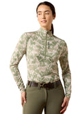 Ariat Lunaveil LS Base Layer - Olive Coincide