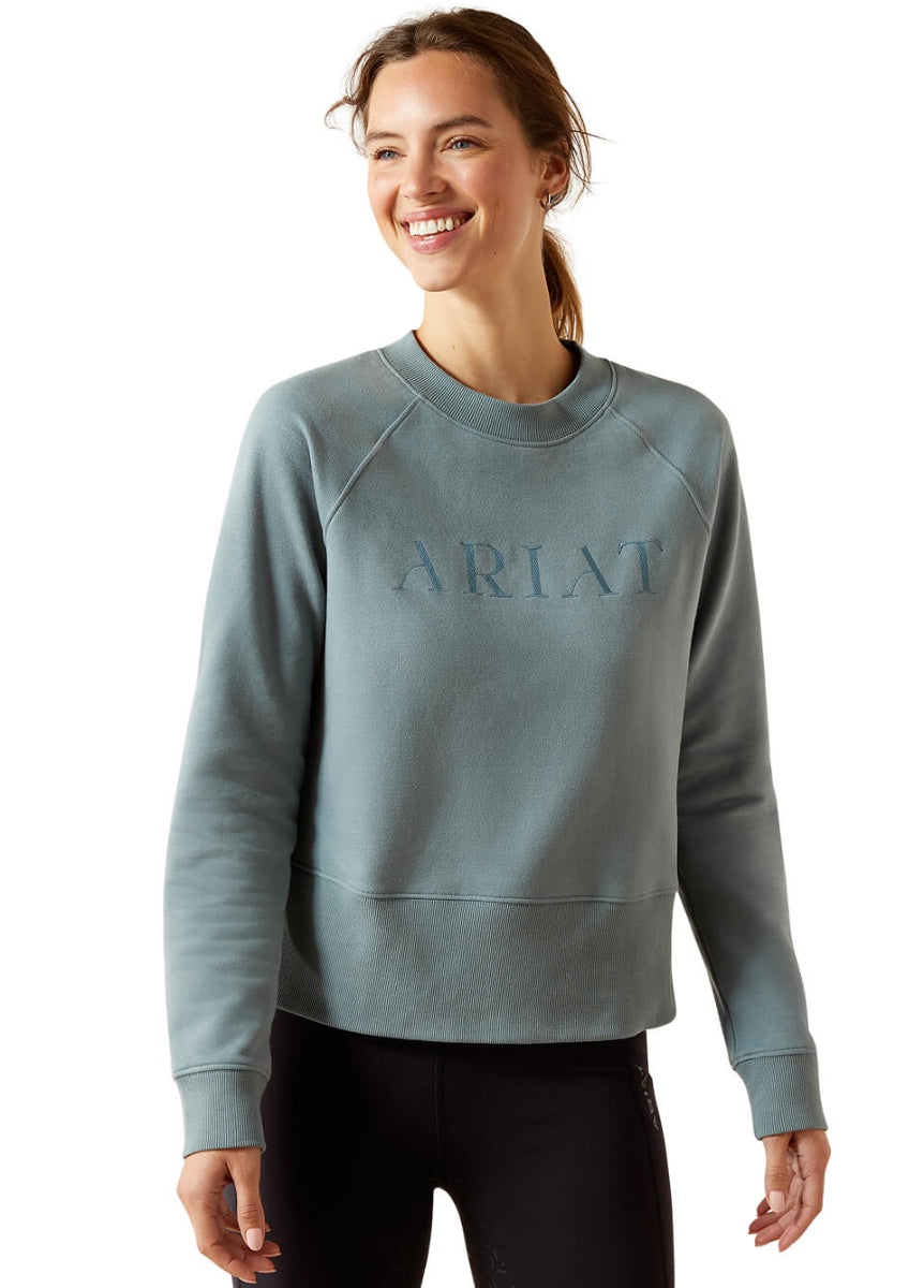 Ariat Martine Sweatshirt - Steel Sage