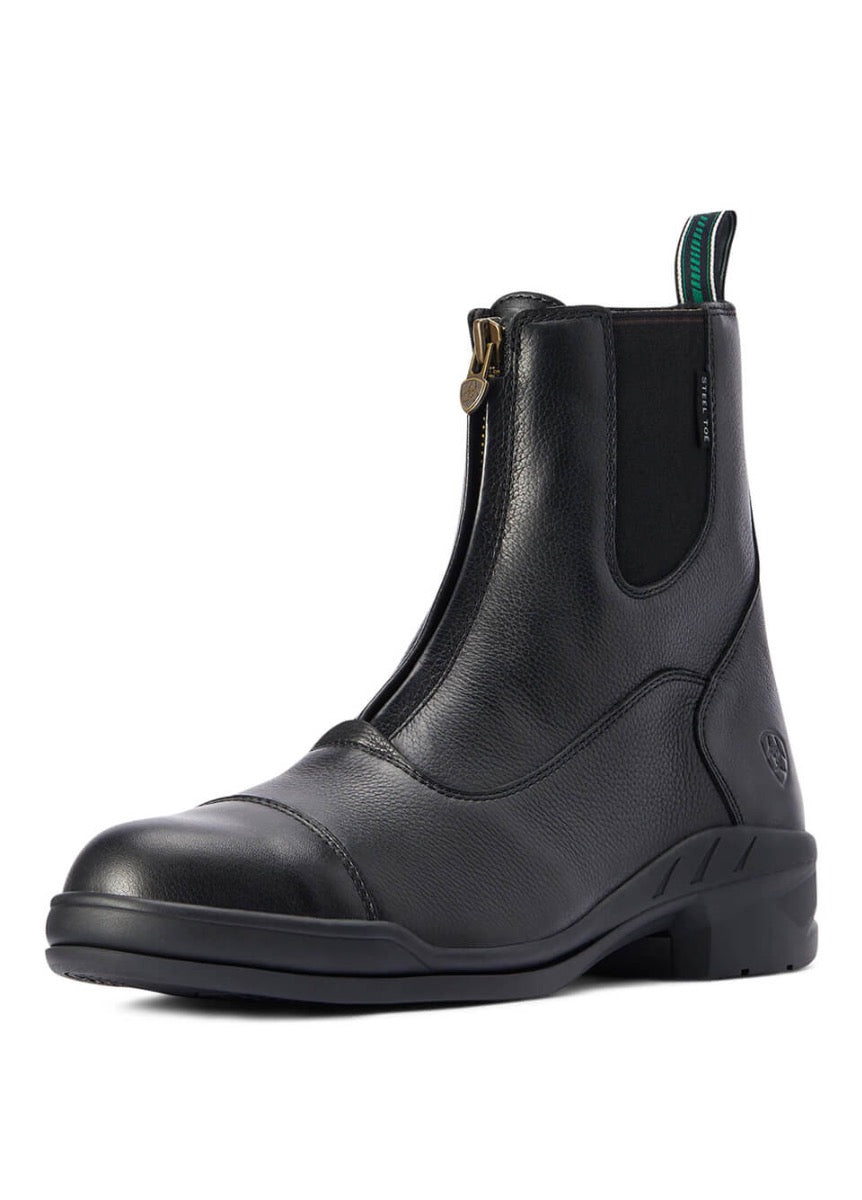 Ariat Mens Heritage IV Steel Toe Boot - Black