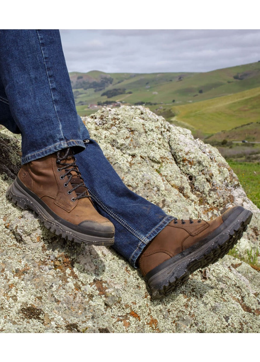 Ariat Mens Moresby Waterproof Boot - Oily Distressed Brown