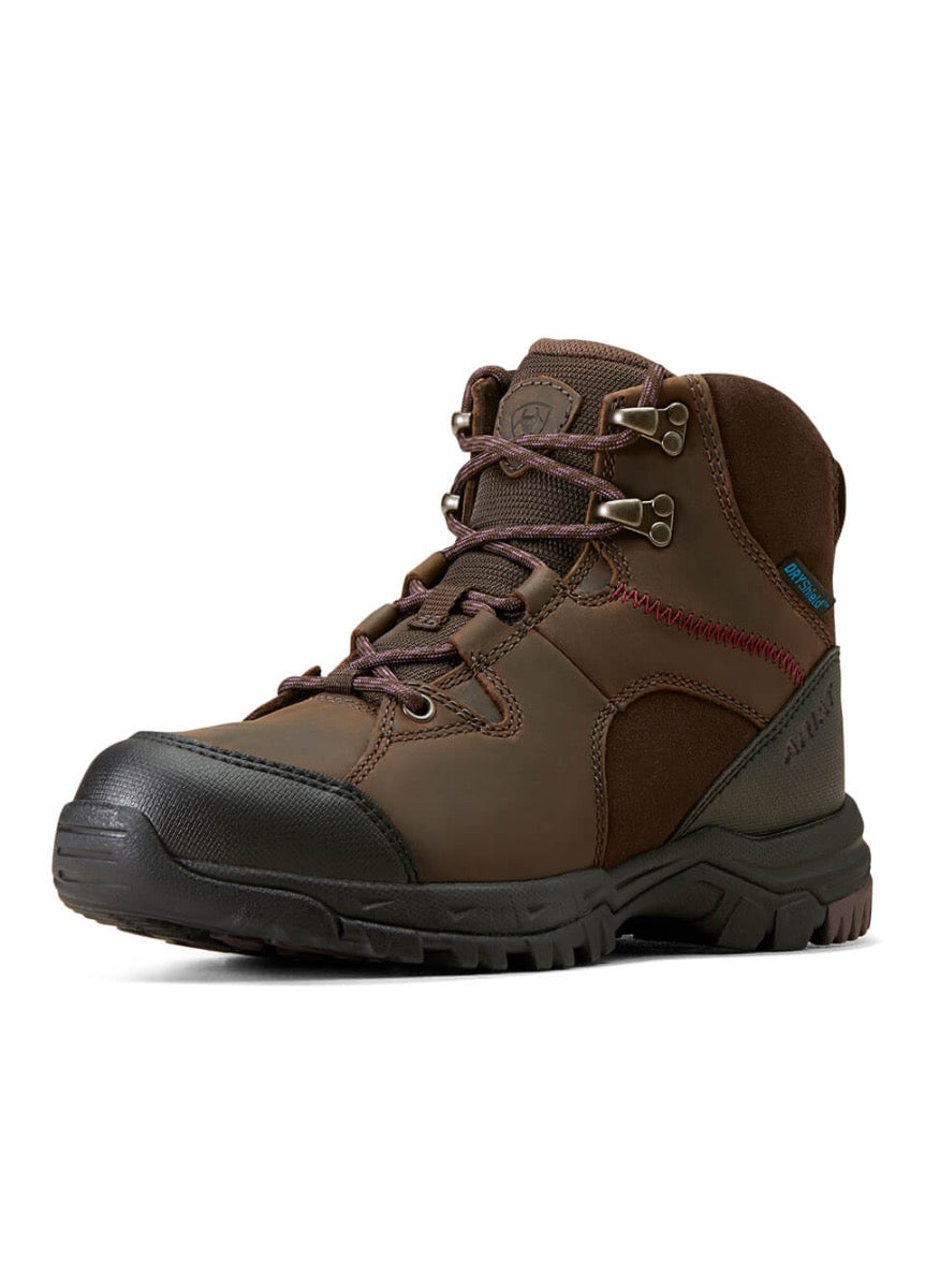 Ariat Ladies Skyline Mid H20 Boots - Chocolate Brown