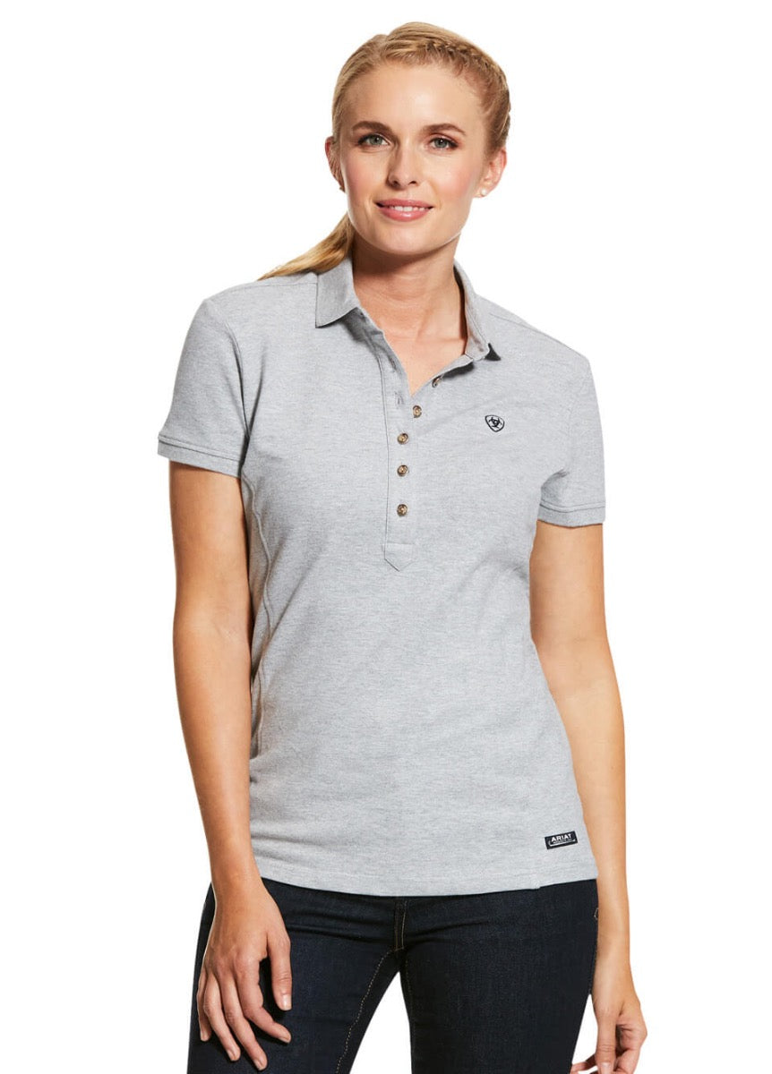 Ariat Prix 2.0 Polo - Heather Grey