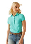 Ariat Prix 3.0 Polo Shirt - Pool Blue