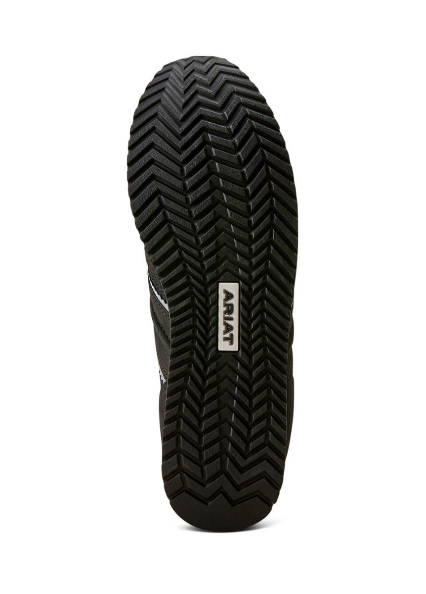 Ariat Women's Ranch Runner Waterproof Trainer - Carbon Black