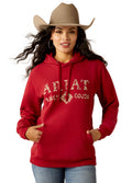 Ariat Ranch Goods Hoodie - Rio Red