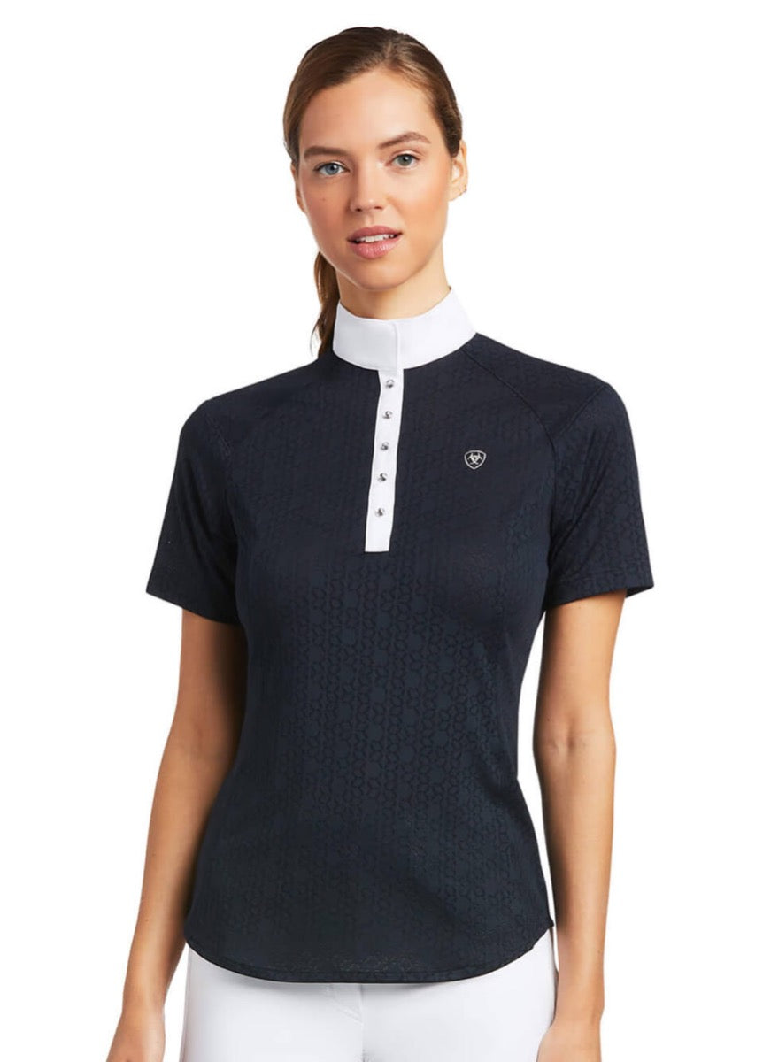 Ariat Showstopper S/S Show Shirt - Show Navy