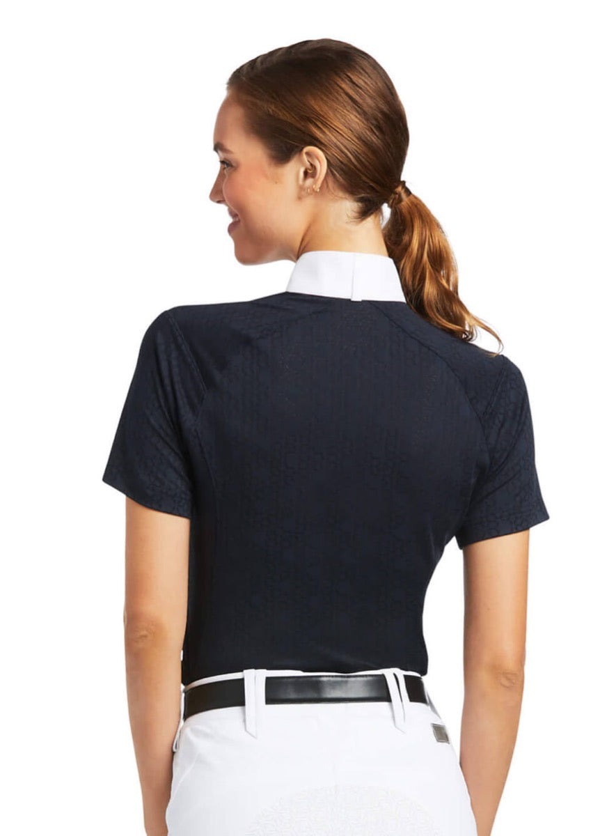 Ariat Showstopper S/S Show Shirt - Show Navy